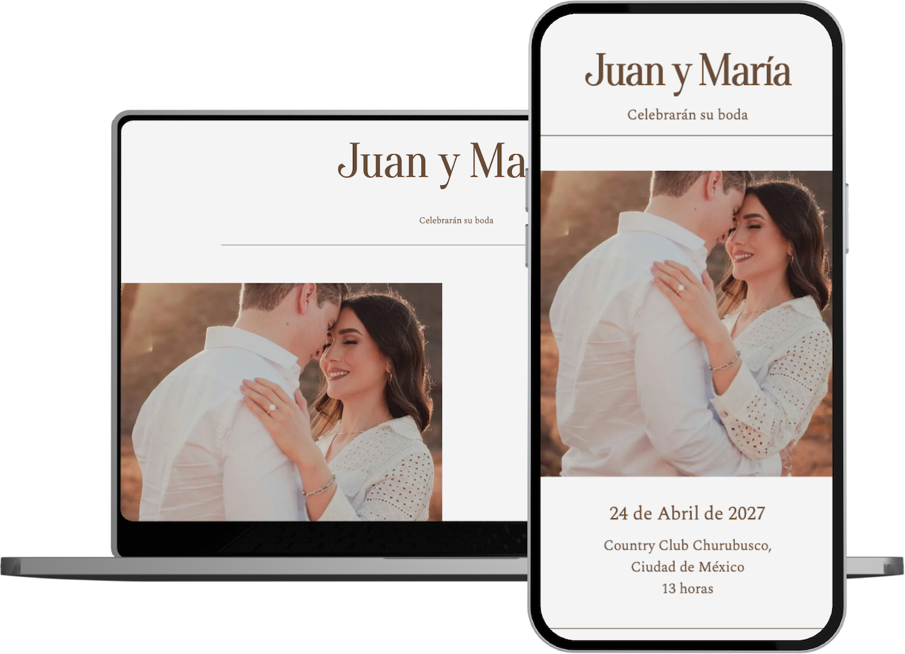 Invitaciones digitales para bodas Invitaciones digitales para bodas